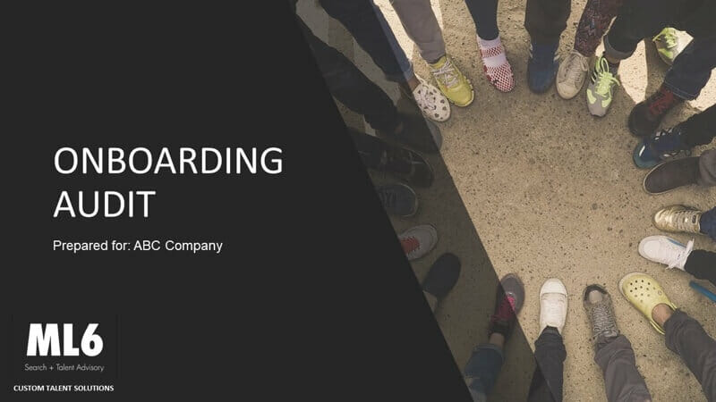 ML6 Search and Talent Advisory Onboarding